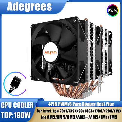 Heat pipe cpu cooler - cpu,
