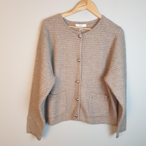 Cardigan womens xl beige - womens,