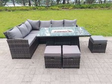 Fimous Corner Rattan Garden