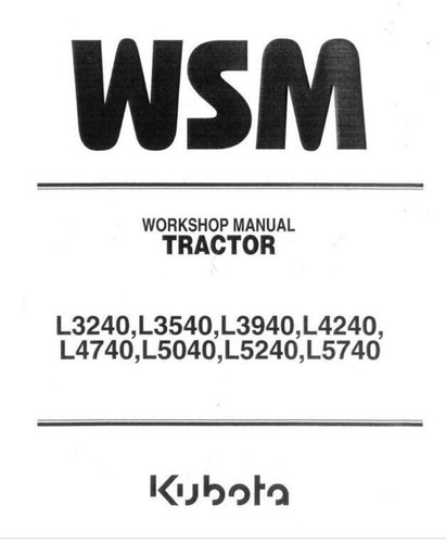Kubota l3240 l5740 - kubota, to