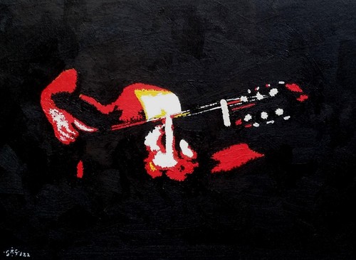 Firery flamenco guitar - firery,