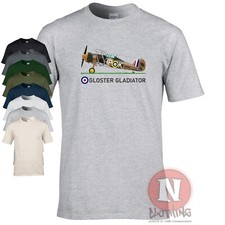 Gloster Gladiator T-shirt RAF