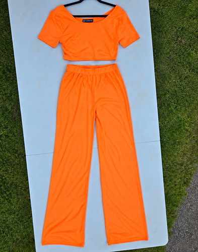 Women orange piece set - women's, 2