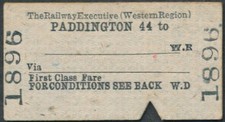Railway ticket Railway