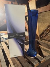 Darlington Crystal - Devon Blue Tall Stem Vase