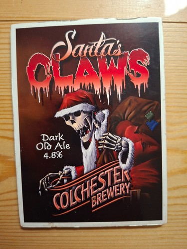 Colchester brewery santa - colchester, santa's