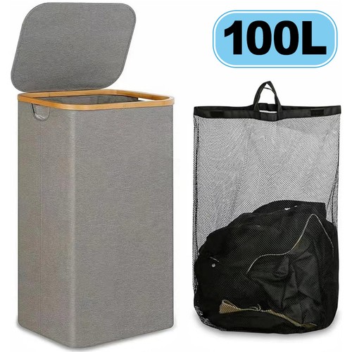 100l laundry hamper basket - 100l,