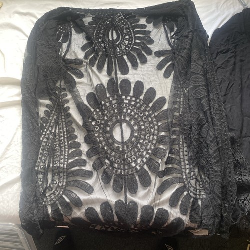 Women black throw - throw, and