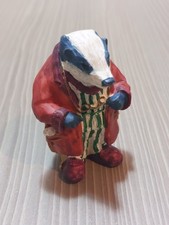 CUKTV Typhoo Tea Wind in the Willows Painted Figurine Badger 2.5"