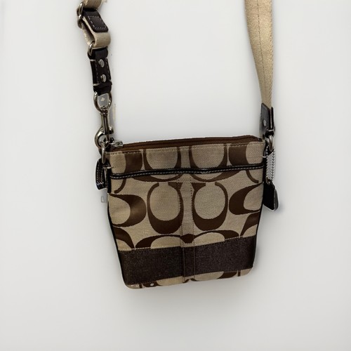 Coach tan crossbody - coach,