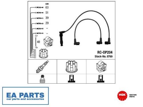 Ignition cable kit for - cable,