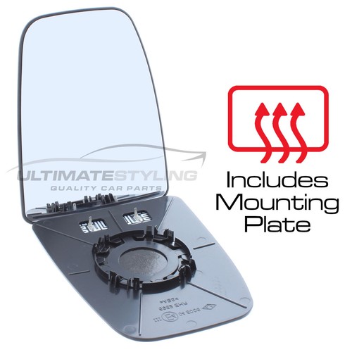 Upper wing mirror glass fits - wing,