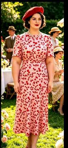 Vintage 1930s 1940s style - 1930s,