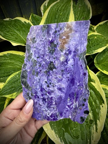 Large russian charoite - large, slab