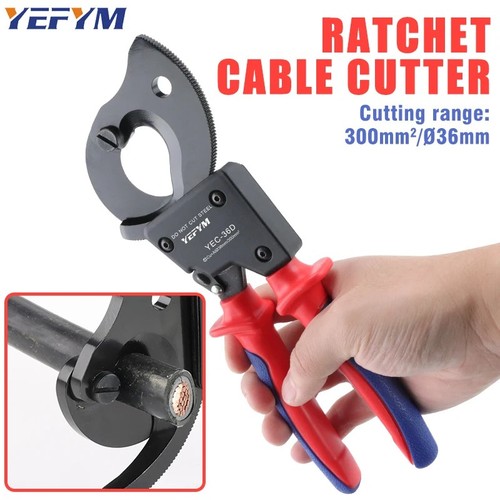 Ratchet wire cutters - wire, cable