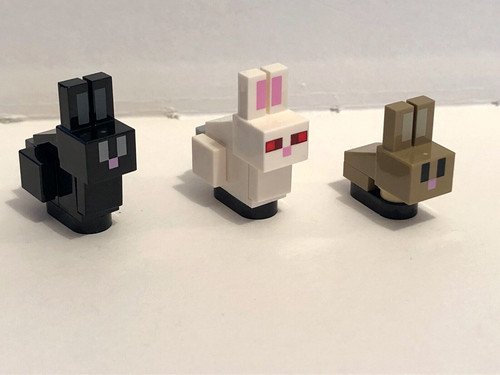 Lego minecraft rabbits - rabbits, bunnies