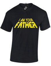 I AM YOUR FATHER MENS T SHIRT FUNNY STAR TROOPER STORM WARS JEDI NEW DAD S-5XL