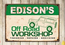 Personalised LANDROVER Off