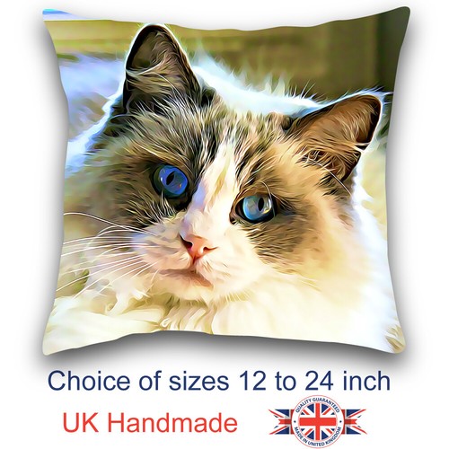Ragdoll cat cushion - ragdoll,