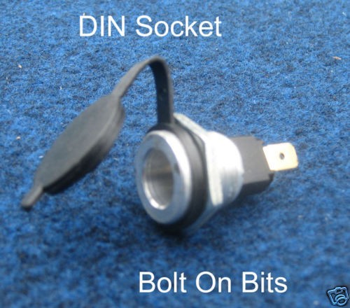 12v din power socket - 12v,