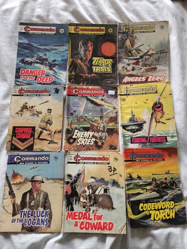 Commando comics job - job, lot