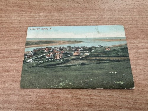 Postcard deganwy looking - -,