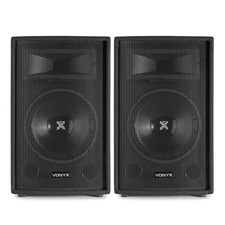 Pair Vonyx 12"" 2 Way Passive