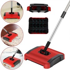 Manual Carpet Sweeper Non Electric Sweeper Floor Duster Broom Carpet Cleaner