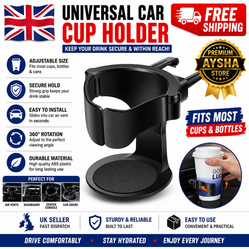 Universal cup holder - universal, for