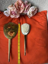 Vintage Hand Held Mirror and