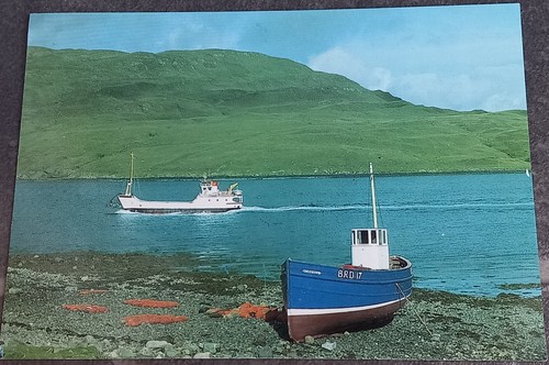 Raasay ferry postcard - raasay,