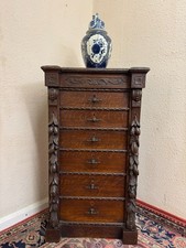 Rare 19th century carved oak - 19th,