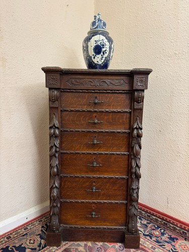 Rare 19th century carved - century, oak