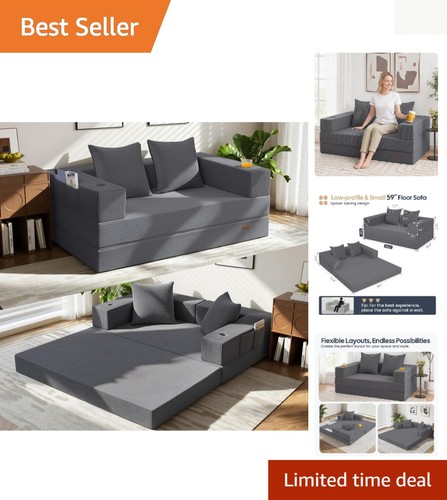Chic folding boneless - boneless, sofa