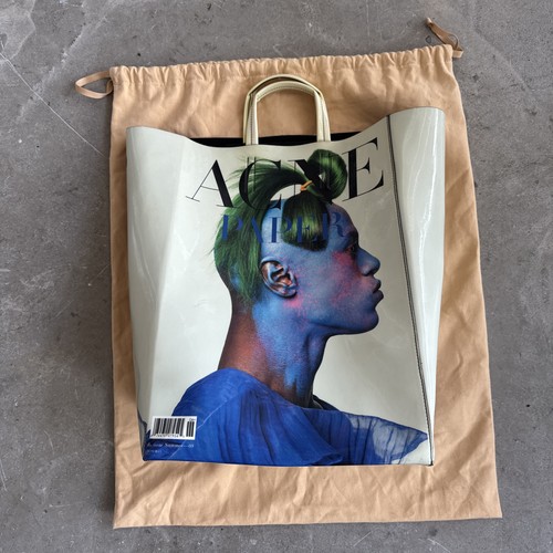 Acne studios white paper - white, large