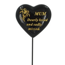 Special Mum Black & Gold Lily