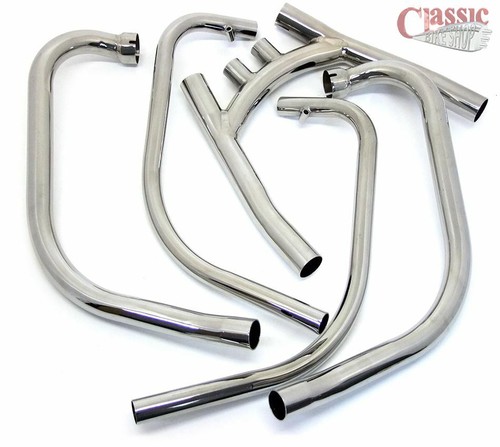 Triumph t160 exhaust pipes - exhaust,