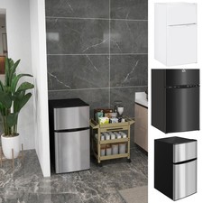 88L Under Counter Fridge Freezer with 5-Setting Thermostat