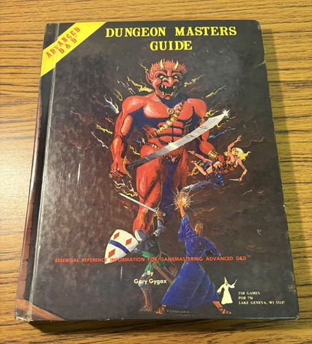 Dungeon masters guide tsr - dungeon,