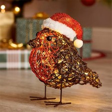 Rattan Robin Christmas