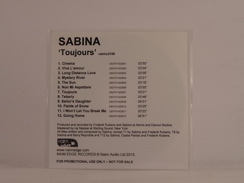 Sabina toujours track - toujours, (484)