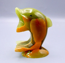 Stone Dolphin Ornament Carved