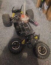 Rc nitro truck roller missing engine and some other parts bargain
