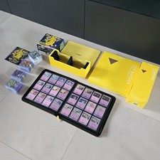 Surging Sparks 100% Complete Master Set With Promo All Vault X Binder & Deck Box