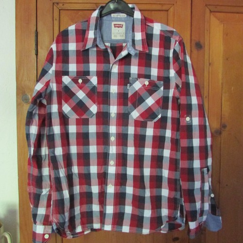 Levi cotton red and - levi`s, blue