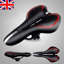 Bike Saddle Gel MTB Mountain Road Cycling Seat PU Leather Soft Bicycle Cushion