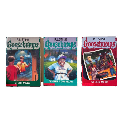 Goosebumps paperback lot 3 - paperback, of