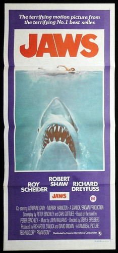 Jaws original daybill - jaws,