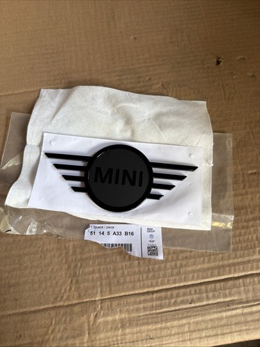 Mini genuine front badge jcw - genuine,