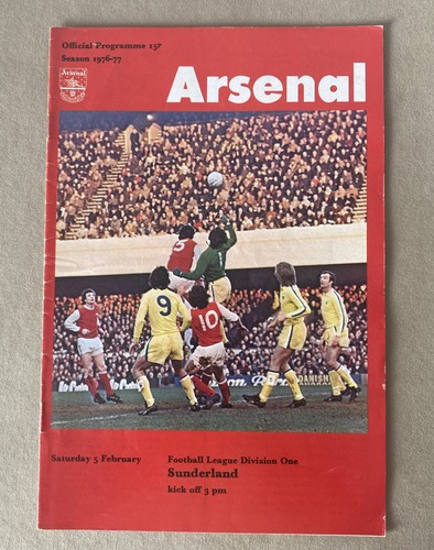 Arsenal sunderland 1976 - arsenal,